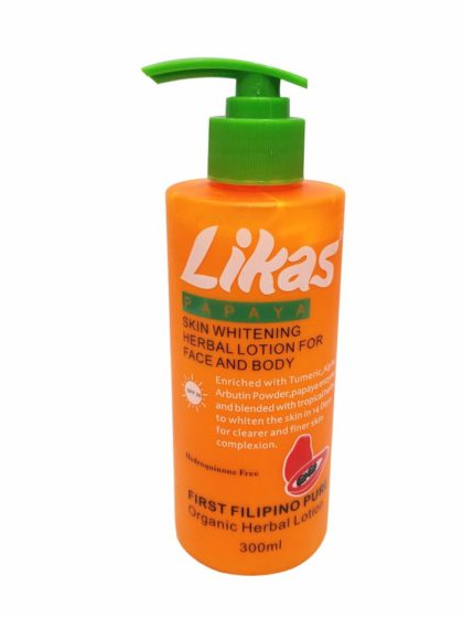Likas Skin Whitening Herbal Body Lotion Papaya front